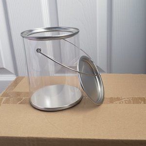 Plastic Paint Can Containers (6PC)